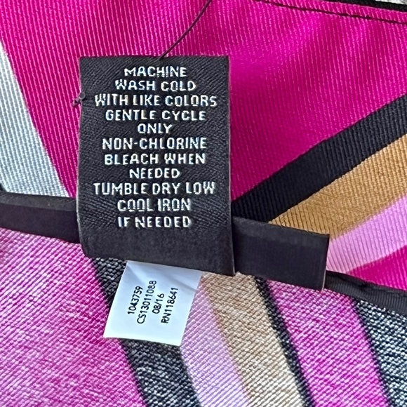 Lane Bryant women's fuchsia geometric diamond print skirt NWT size 26 - Picture 9 of 10